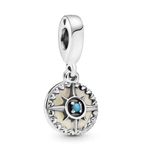 Pandora Compass "Follow Your Dreams" Dangle Charm